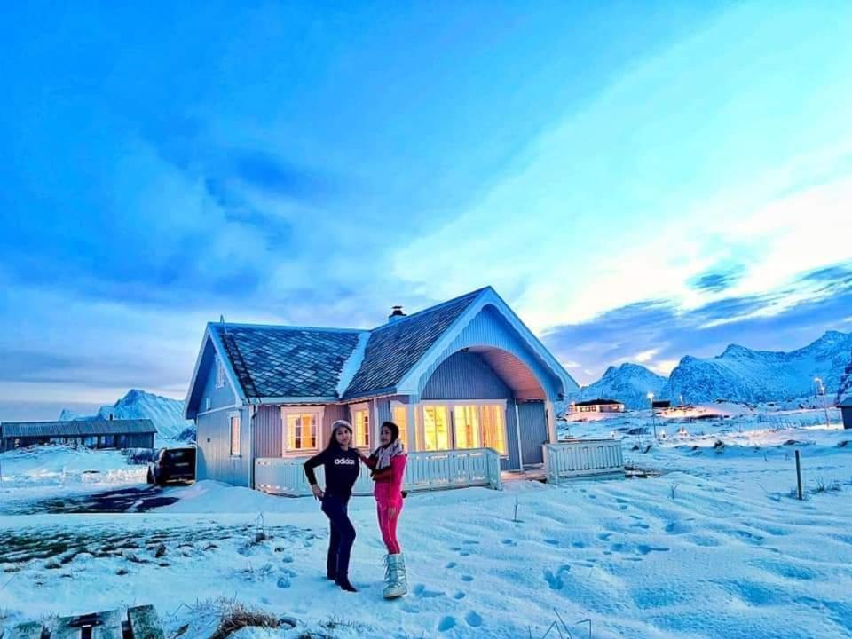 Banpim Beachside Lofoten Ramberg Exteriér fotografie